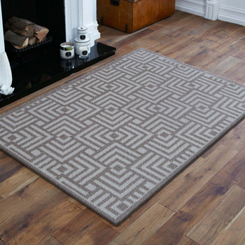 Dywan nowoczesny do salonu Labirynth Maroko 04 Beżowy