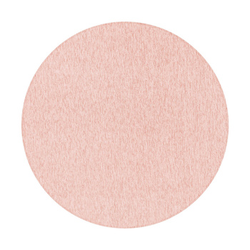 Dywan nowoczesny do salonu KARO Jasny Różowy Koło NIZZA