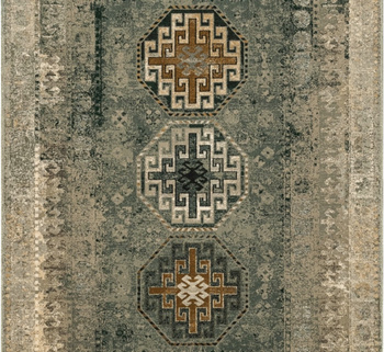 Dywan wełniany na korytarz Dywilan ASHAN Jadeit Chodnik POLONIA