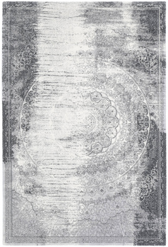 Dywan wełniany do salonu ABBIE Jasny Szary HORIZON