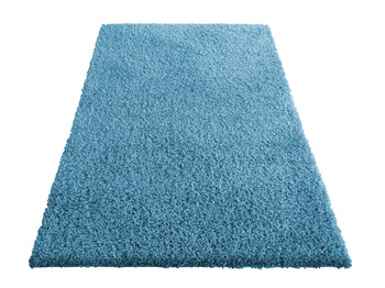 Dywan nowoczesny do salonu Shaggy - turkusowy