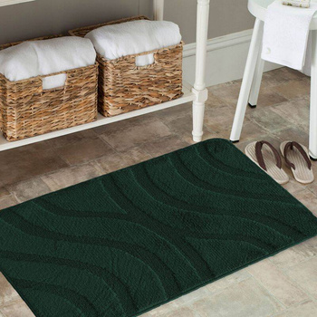 Dywan do łazienki Montana - SYMPHONY- Zieleń Butelkowa