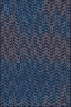 Dywan nowoczesny do salonu URUST Granat STANDARD