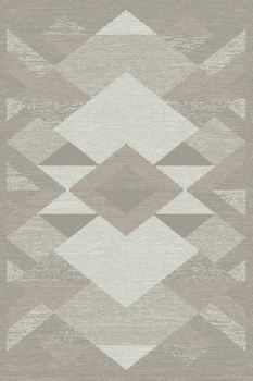 Dywan wełniany do salonu Agnella CALEB Szary NOBLE