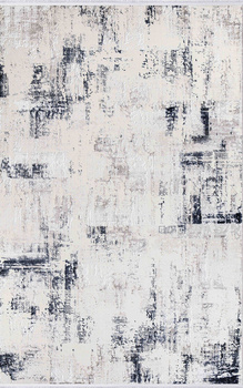 Dywan nowoczesny do salonu Dywilan NAMO 3 Niebiesko Biały SIHIR