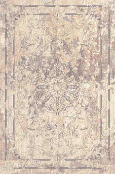 Dywan wełniany do salonu TANIT Piaskowy ISFAHAN