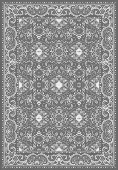 Dywan klasyczny do salonu Dywilan KANU 7 Szary ARDENA
