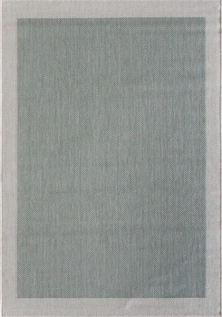 Dywan mata nowoczesny balkon, taras, patio CHEVRON Zielony Miętowy MIOVANI