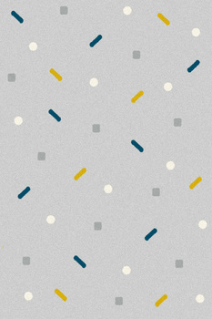 Dywan nowoczesny do salonu Agnella BRAVI Szary SONGO