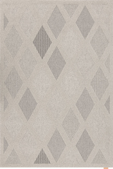 Dywan wełniany do salonu Agnella ELOIS Szary NOBLE