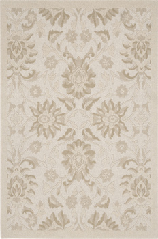 Dywan wełniany do salonu MIREM Jasny Beż NOBLE