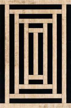 Dywan wełniany do salonu Agnella ART DECO I Kremowy HOUSE LOVES