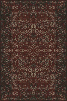 Dywan nowoczesny do salonu Agnella LUSIA Burgundowy LUSH