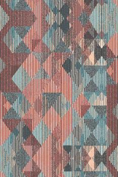 Dywan wełniany do salonu Agnella TATSU Ciemny Róż PLATINIUM