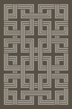 Dywan wełniany do salonu Agnella EMPIRO Brązowy BALLATA