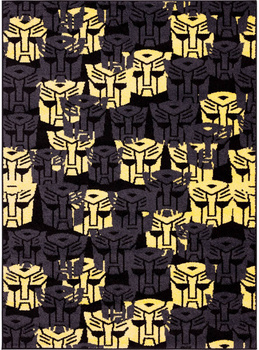 Dywan do pokoju dziecięcego MASK Cytryna TECH