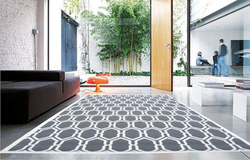 Dywan nowoczesny do salonu OMAR Jasny Popiel FLORENCE