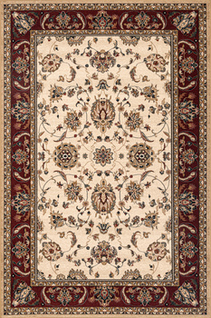 Dywan wełniany do salonu Dywilan TARI Jasny Rubin  POLONIA