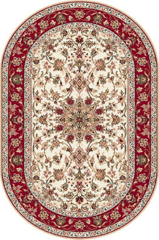 Dywan klasyczny do salonu SAMIR Owal Krem STANDARD