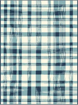 Dywan nowoczesny do salonu Agnella VOTTI Turkus EDEN