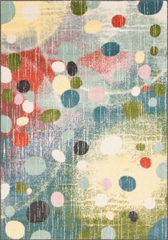 Dywan dla dzieci Agnella SEM Lazurowy Niebieski FUNKY TOP