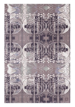 Dywan wełniany do salonu ZARIA Wrzosowy DIAMOND