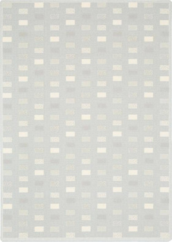 Dywan wełniany do salonu Agnella GRAM Szary GALAXY