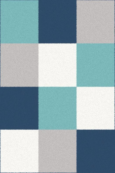 Dywan nowoczesny do salonu CUAR Turkus EDEN