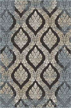 Dywan nowoczesny do salonu ARALIK Czarny GIZEL