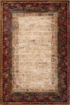 Dywan wełniany do salonu Dywilan PAMUK Red 2 POLONIA