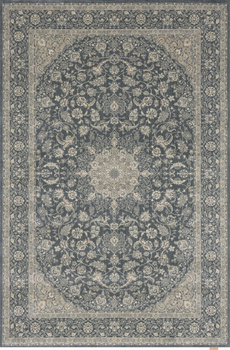 Dywan wełniany do salonu Agnella DAMORE Grafitowy CALISIA