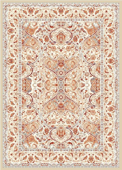 Dywan klasyczny do salonu GIRISZ Biały GIZEL