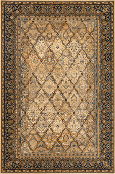 Dywan wełniany klasyczny do salonu Dywilan GRENADA Koniak SUPERIOR