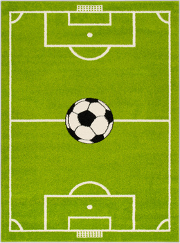 Dywan dziecięcy Agnella HOP Zielony Boisko Piłka FUNKY