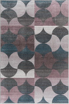 Dywan nowoczesny do salonu PADUS Fiolet TOUCH