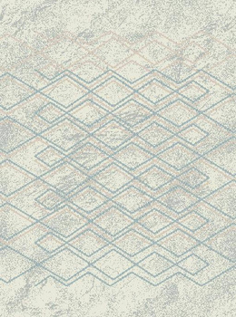 Dywan nowoczesny do salonu MATRYCA Krem ALFA