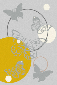 Dywan nowoczesny do salonu Agnella CHOS Szary SONGO