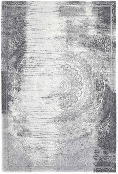 Dywan wełniany do salonu ABBIE Jasny Szary DIAMOND