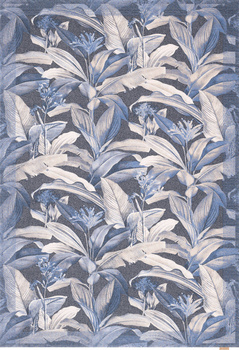 Dywan wełniany do salonu Agnella MARCELINE 1.0/8 Niebieski REGIUS