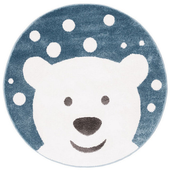 Dywan do pokoju dzieicęcego TOHU Niebieski TOUCH