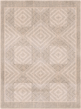 Dywan wełniany do salonu Agnella RATINA Piaskowy ISFAHAN M