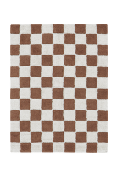 Dywan bawełniany dla dzieci KOSTKA Brązowy KITCHEN LORENA CANALS