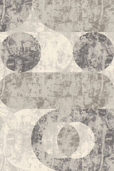 Dywan wełniany do salonu Agnella FRIS Popielaty ISFAHAN M