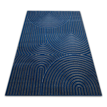 Dywan nowoczesny do salonu SOTES Niebieski ALFA NEW IDEA