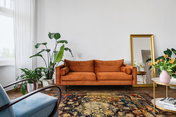 Dywan nowoczesny do salonu FD Agnella RUFFINO Błękitny STANDARD