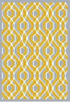 Dywan nowoczesny do salonu PAR Biały METEO