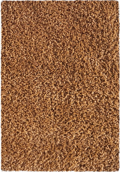 Dywan nowoczesny do salonu, sypialni Shaggy Ciemno Pomarańczowy BEST