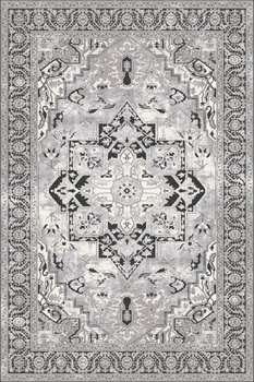 Dywan wełniany do salonu LUNA Szary DIAMOND