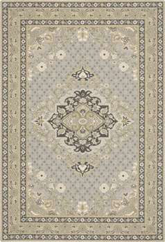 Dywan wełniany do salonu Agnella ALOFI Szary TEMPO NATURAL