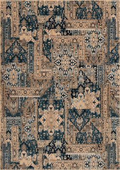 Dywan wełniany do salonu Agnella RUBIO Szmaragd ISFAHAN